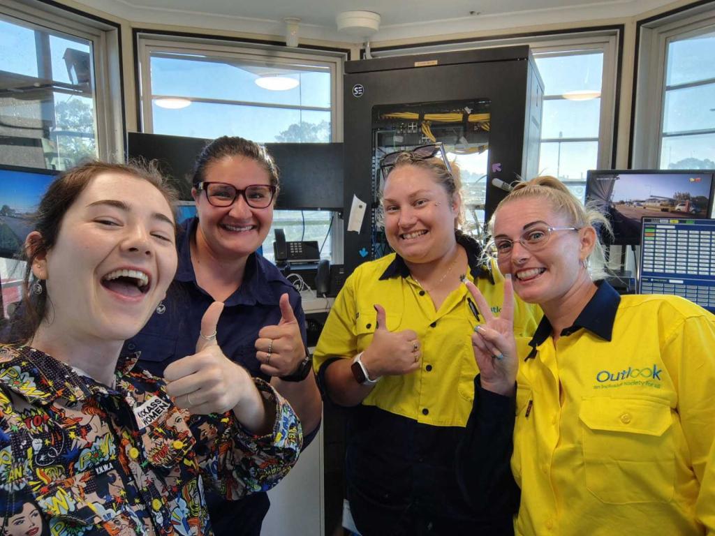 Brisbane-based Resource Hub team delivering scenario-based training on compliance and data quality to waste facility staff.