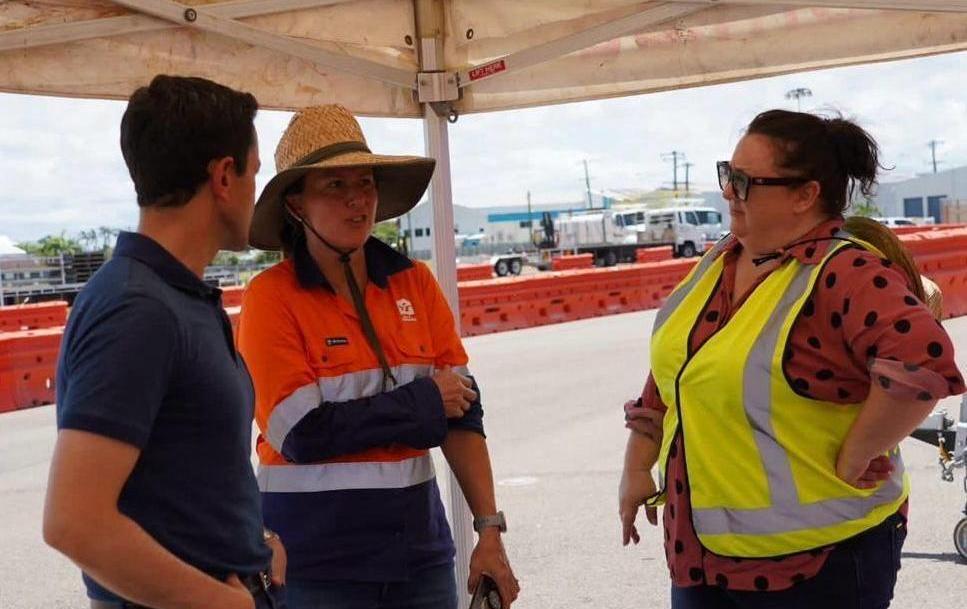 Team members from Resource Hub working on site to manage disaster waste and support councils with compliance and recovery.