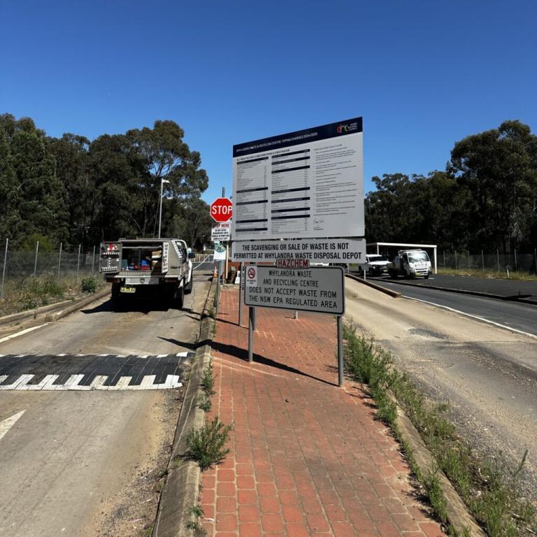Whylandra Waste and Recycling Centre, Dubbo NSW, council waste management and operational audit site