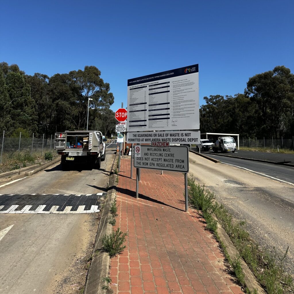 Whylandra Waste and Recycling Centre, Dubbo NSW, council waste management and operational audit site